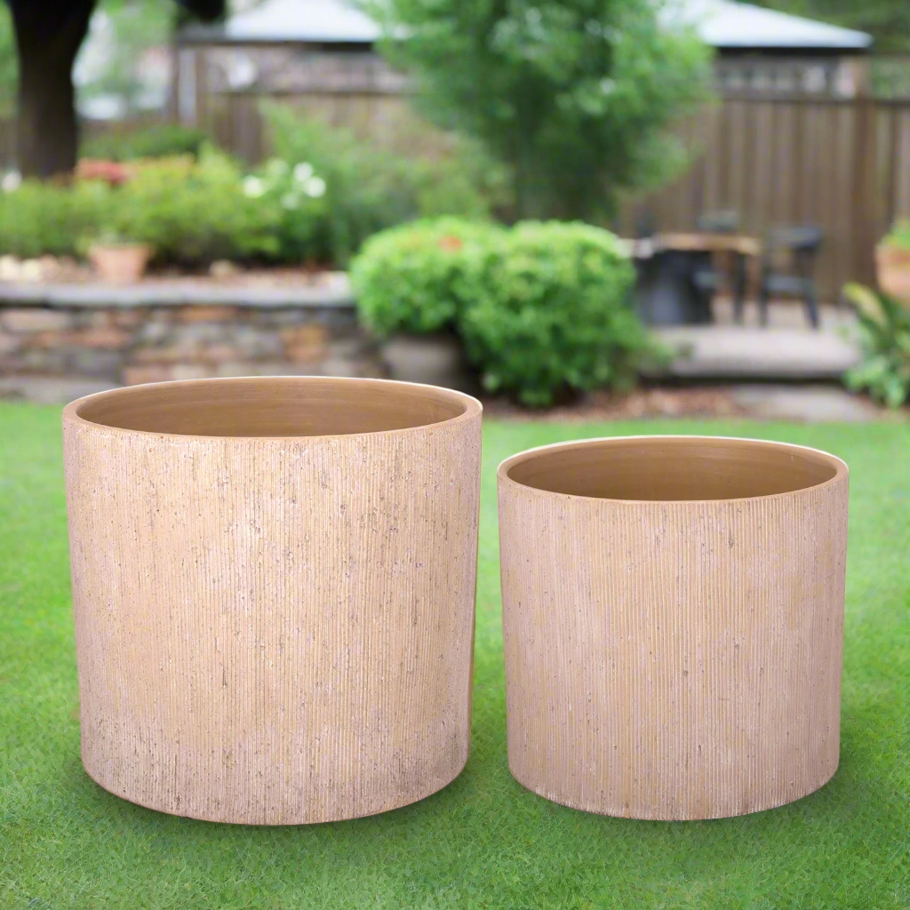 Zerra Terracotta Planter Set (Set of 2)