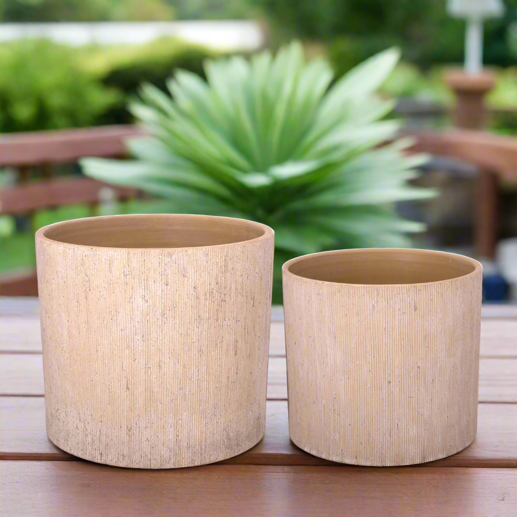 Zerra Terracotta Planter Set (Set of 2)