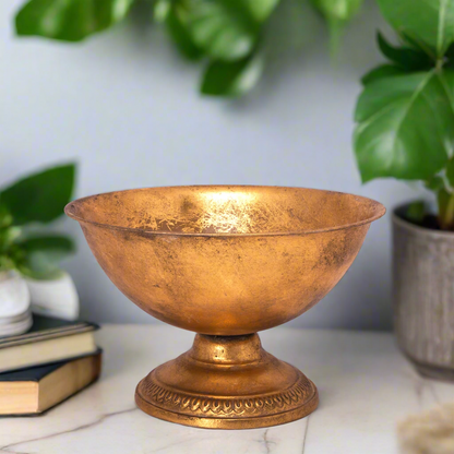 Donna Metal Gold Planter
