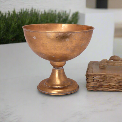 Alice Metal Gold Planter