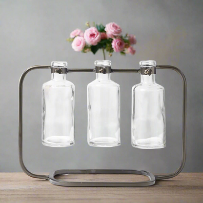Edith Metal Clustered Hanging Bud Vase