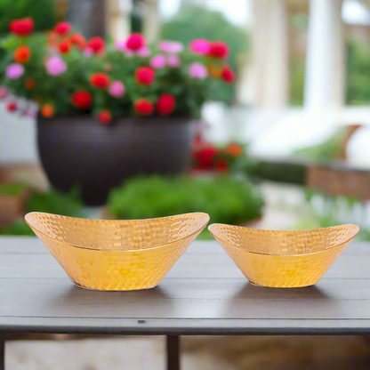 Reva Ceramic Oval Vase Set