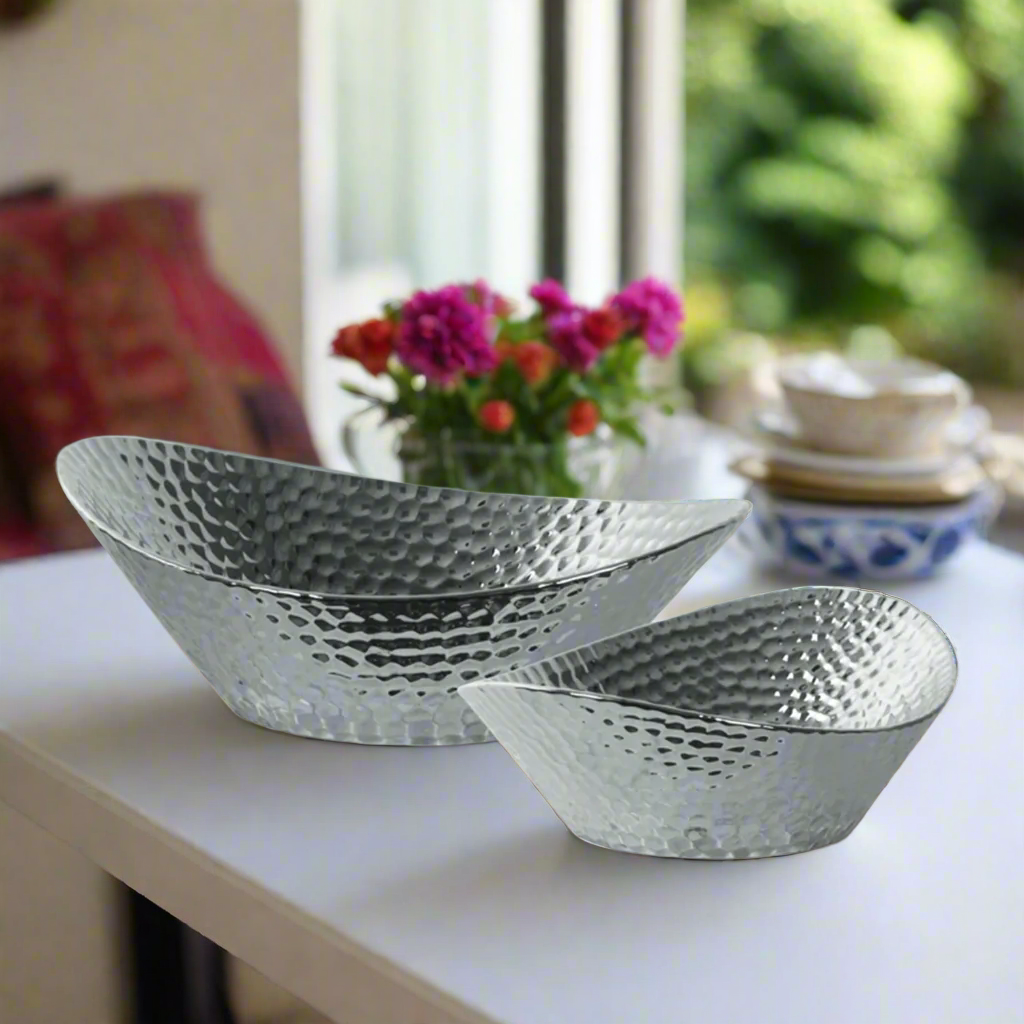 Reva Ceramic Oval Vase Set
