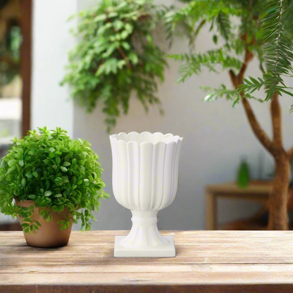Clarisse Ceramic Tulip Urn Planter
