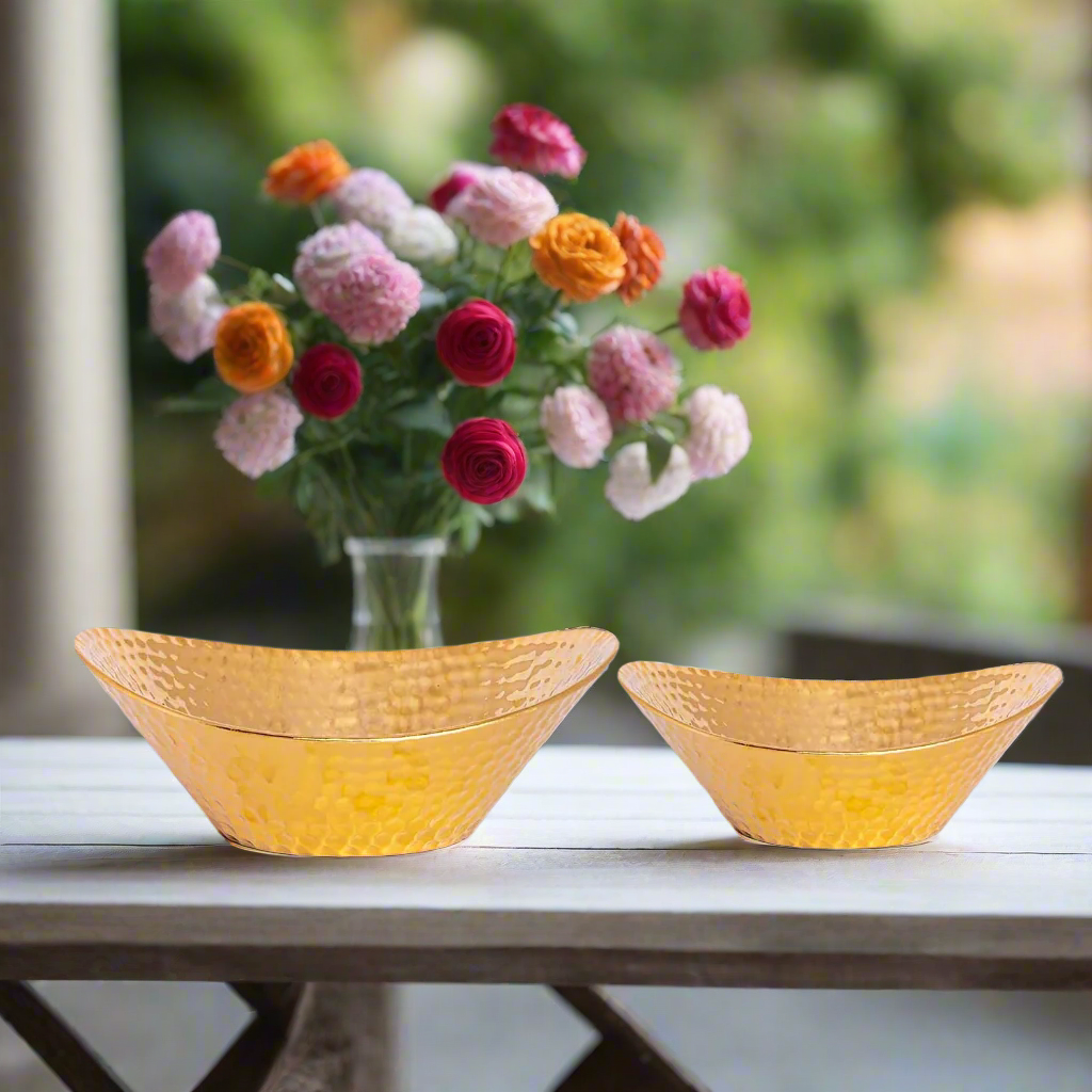 Reva Ceramic Oval Vase Set
