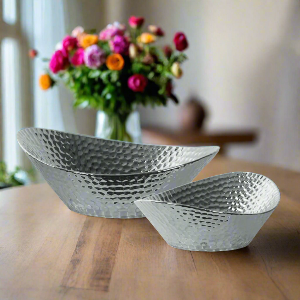 Reva Ceramic Oval Vase Set