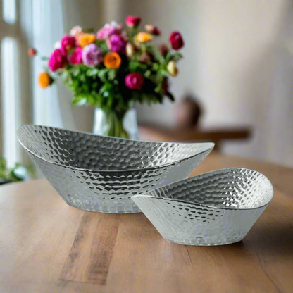Reva Ceramic Oval Vase Set