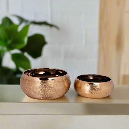 Lumia Stoneware Ceramic Pot (Set of 2)