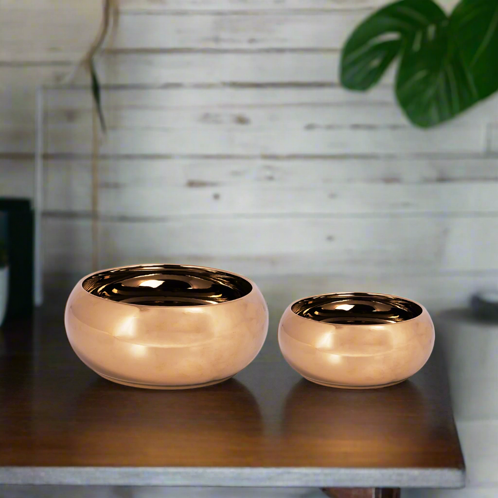 Lumia Stoneware Ceramic Pot (Set of 2)