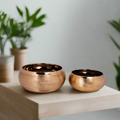 Lumia Stoneware Ceramic Pot (Set of 2)
