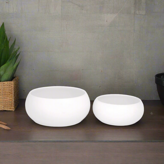 Lumia Stoneware Ceramic Pot (Set of 2)