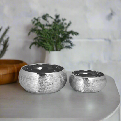 Lumia Stoneware Ceramic Pot (Set of 2)