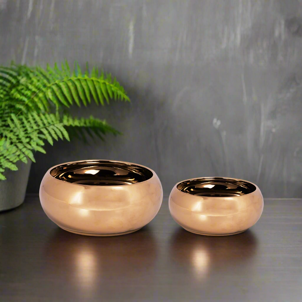 Lumia Stoneware Ceramic Pot (Set of 2)